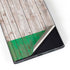 Ireland Flag Dark Wood Galaxy S22 Ultra Skin